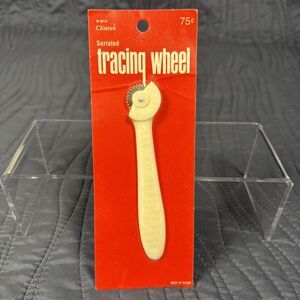Vintage Clinton Serrated Tracing Wheel W9613 Sewing Pattern Tool NOS Package